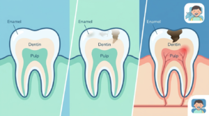 cavities in baby teeth